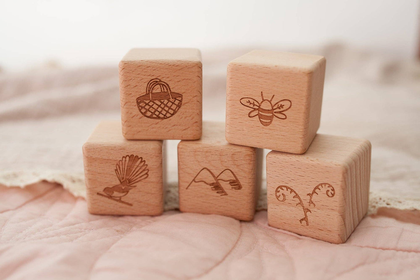 Aroha Wooden Block Set
