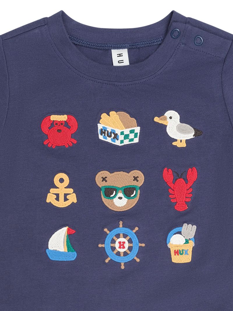 9 Nautical Emb Tee
