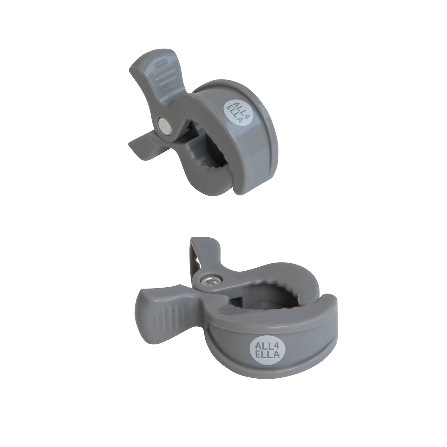 Pram Pegs 2pk - Grey