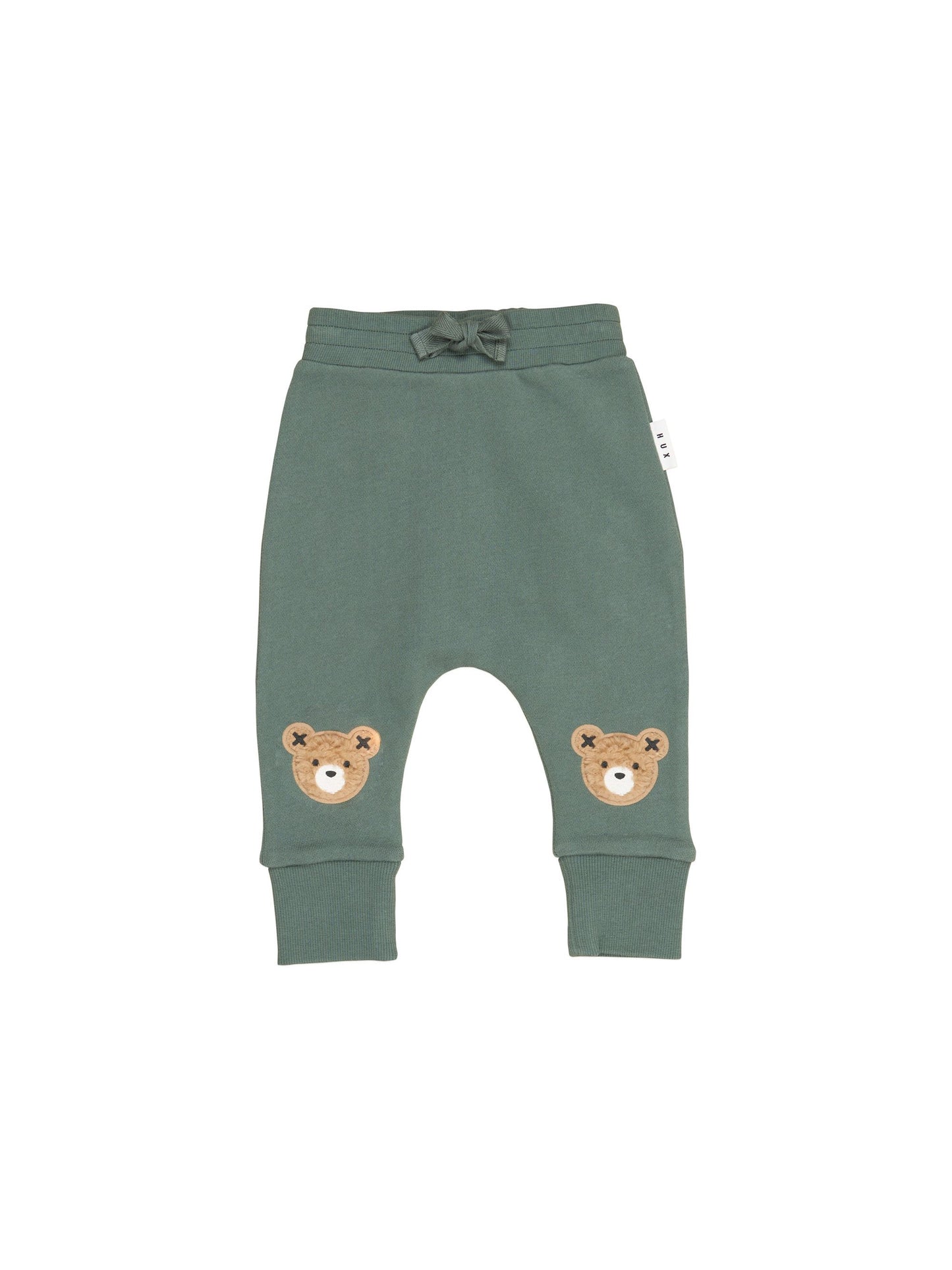 Light Spruce Furry Huxbear Drop Crotch Pant