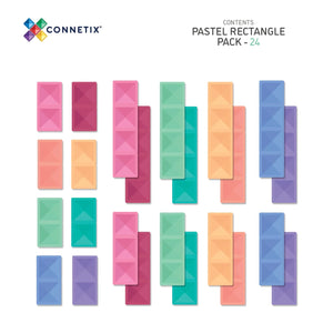 Pastel Rectangle Pack (24pc)