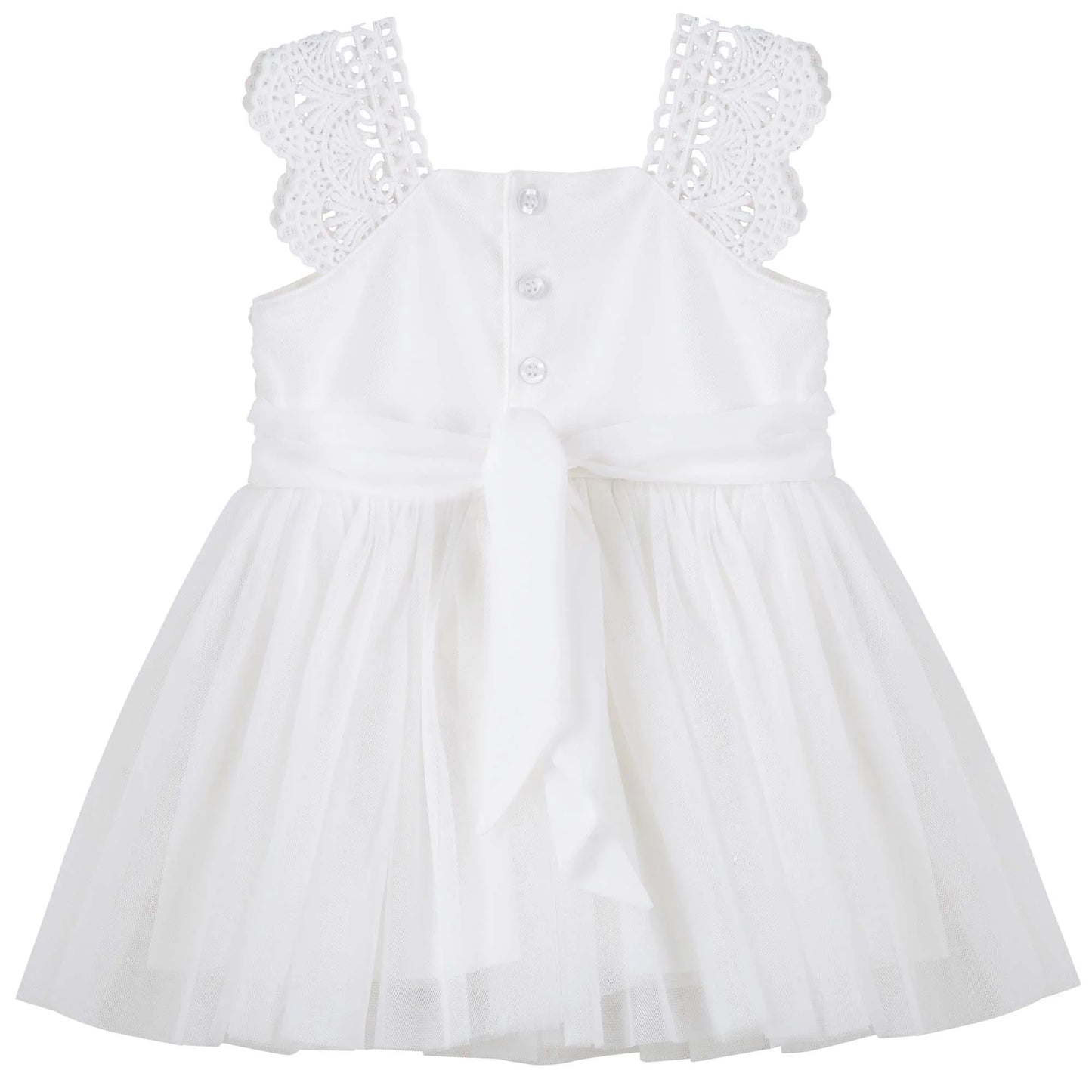 Angie Lace Romper - Ivory
