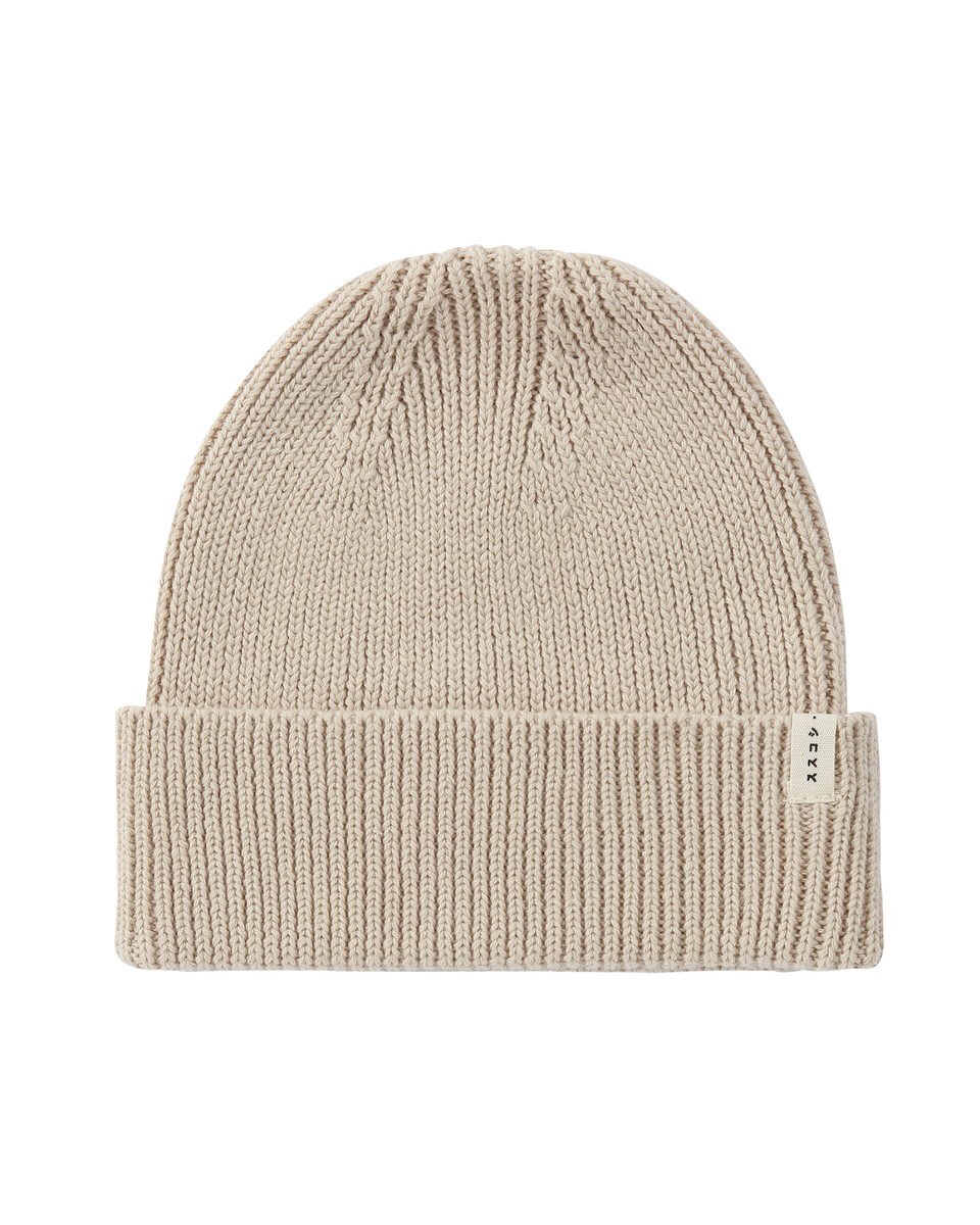 Knit Beanie - Soy