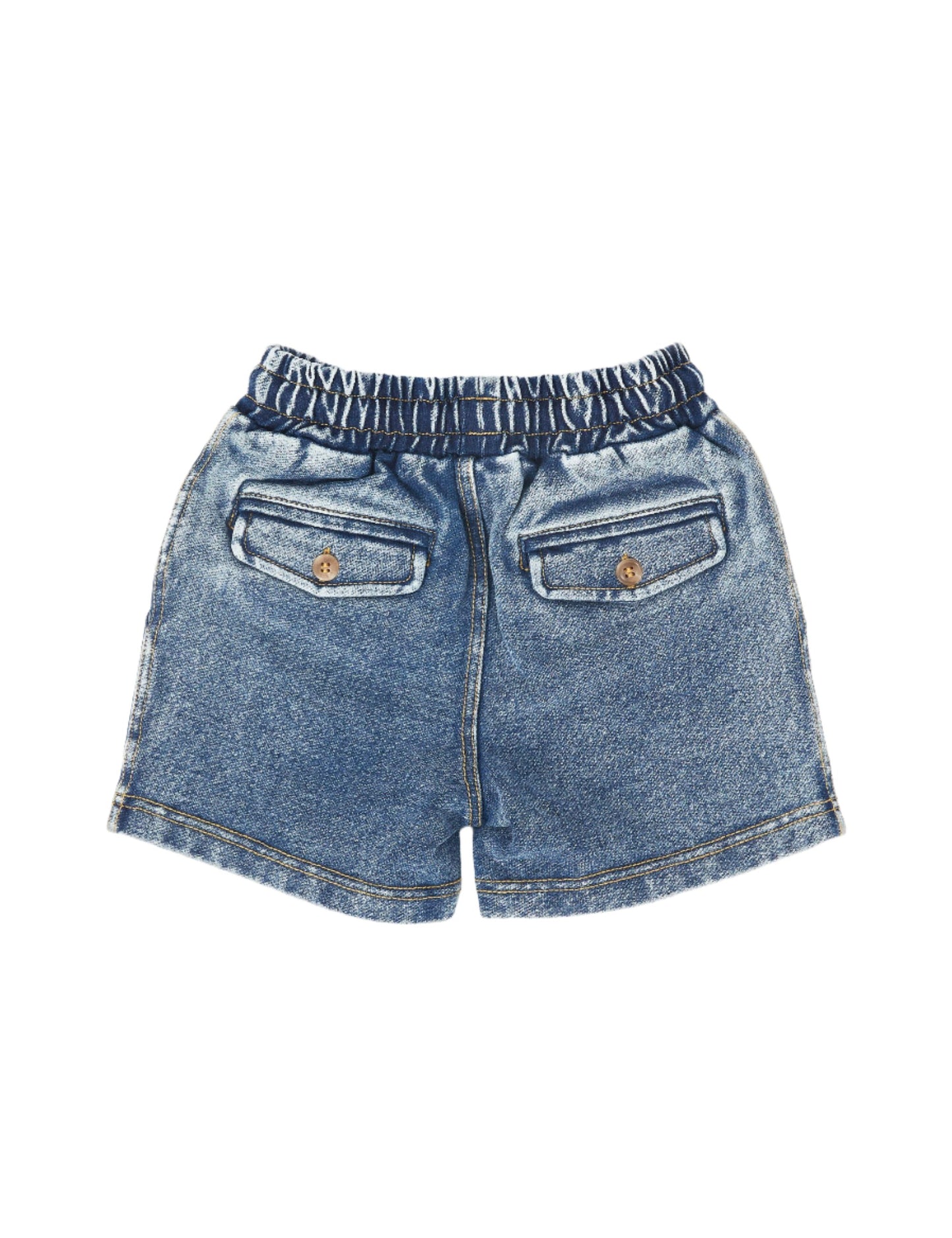 Noah French Terry Denim Look Shorts