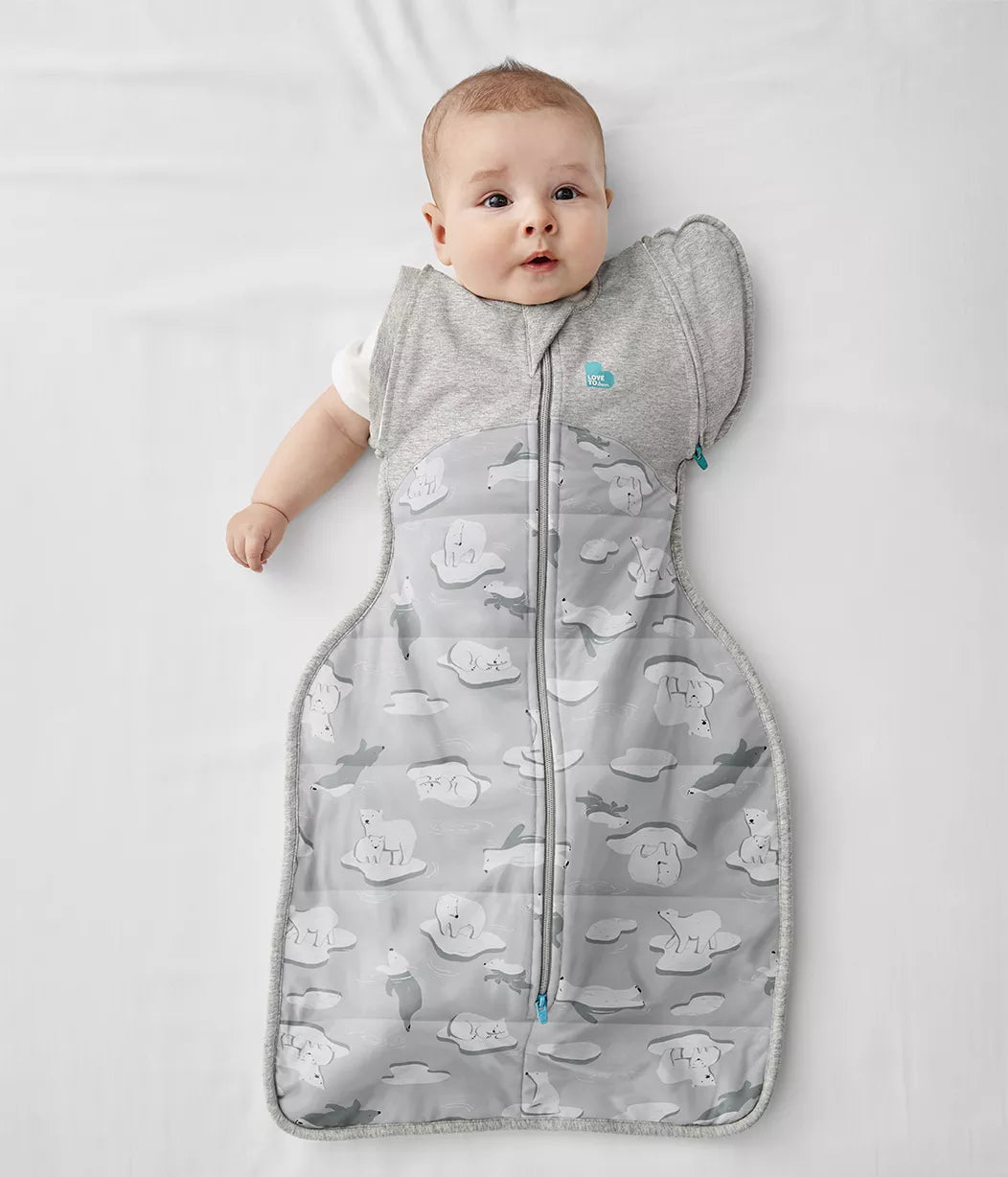 Swaddle Up Transition Bag - Grey (EXTRA WARM) 3.5 TOG