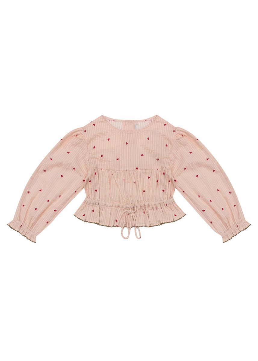 Aimee Top - Piggy Pink Love Bug
