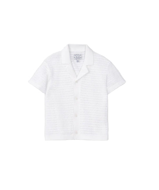 The Aman S/S Shirt - Chalk
