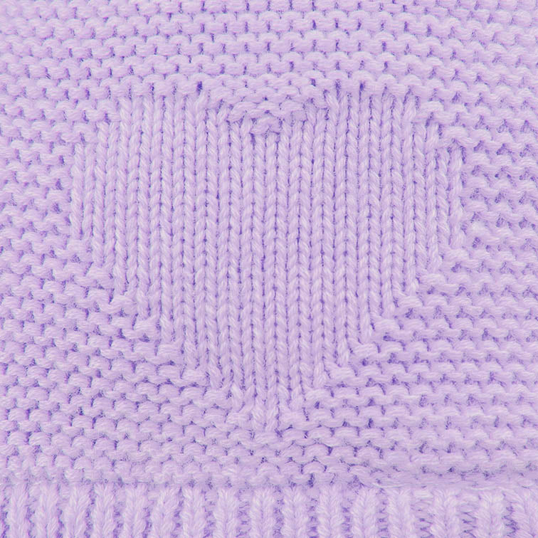 Organic Earmuff - Heart Amethyst