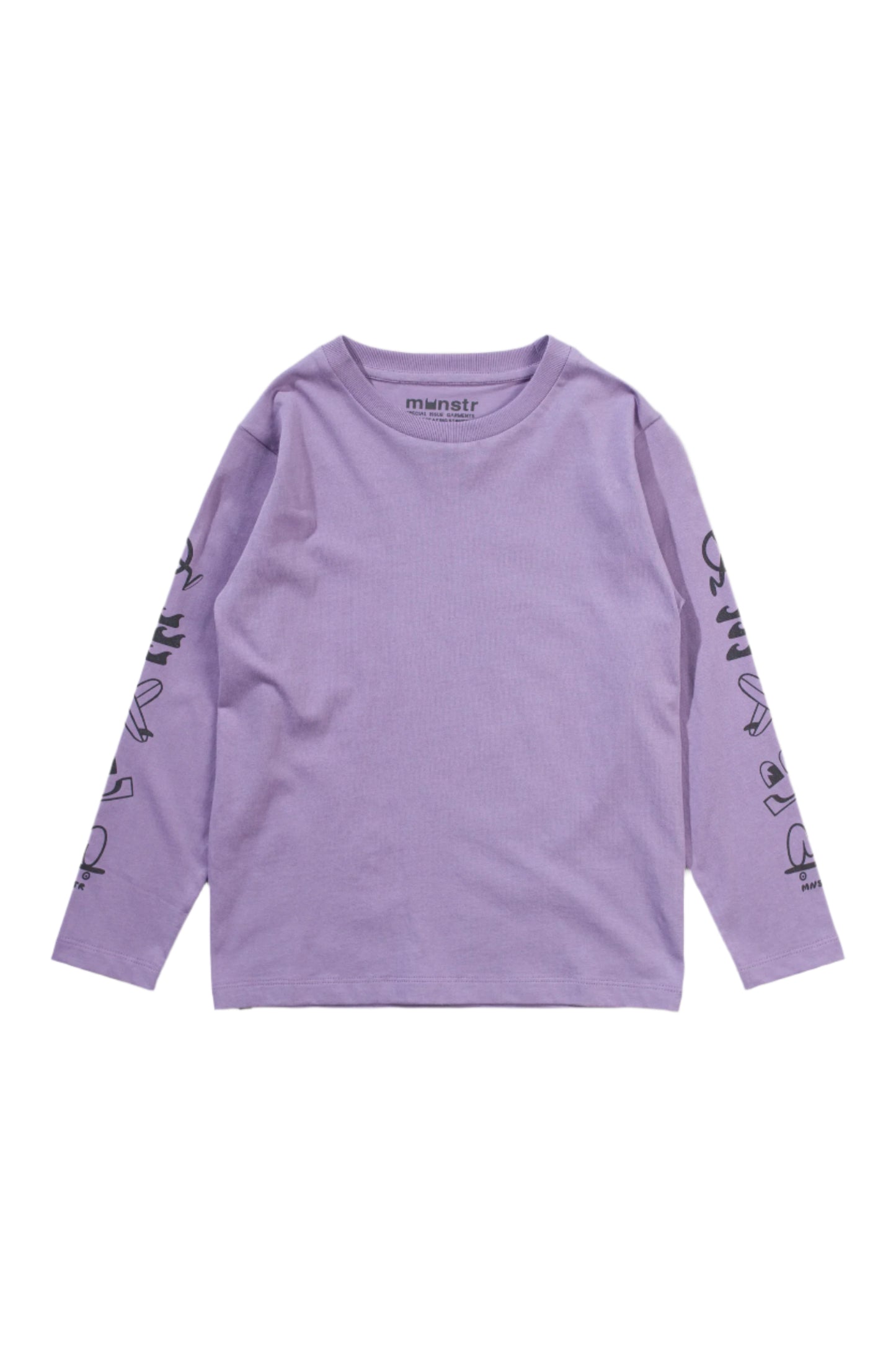 Pleasures LS Tee - Ash Purple