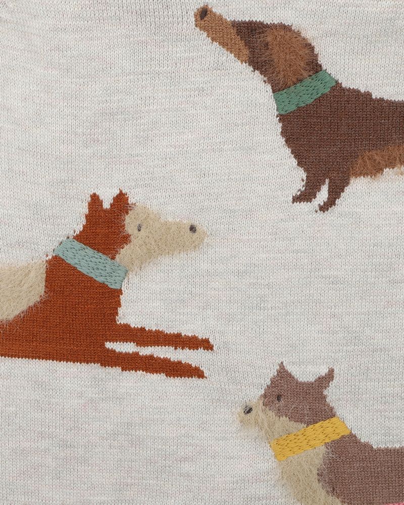 Austin Dogs Knitted Romper