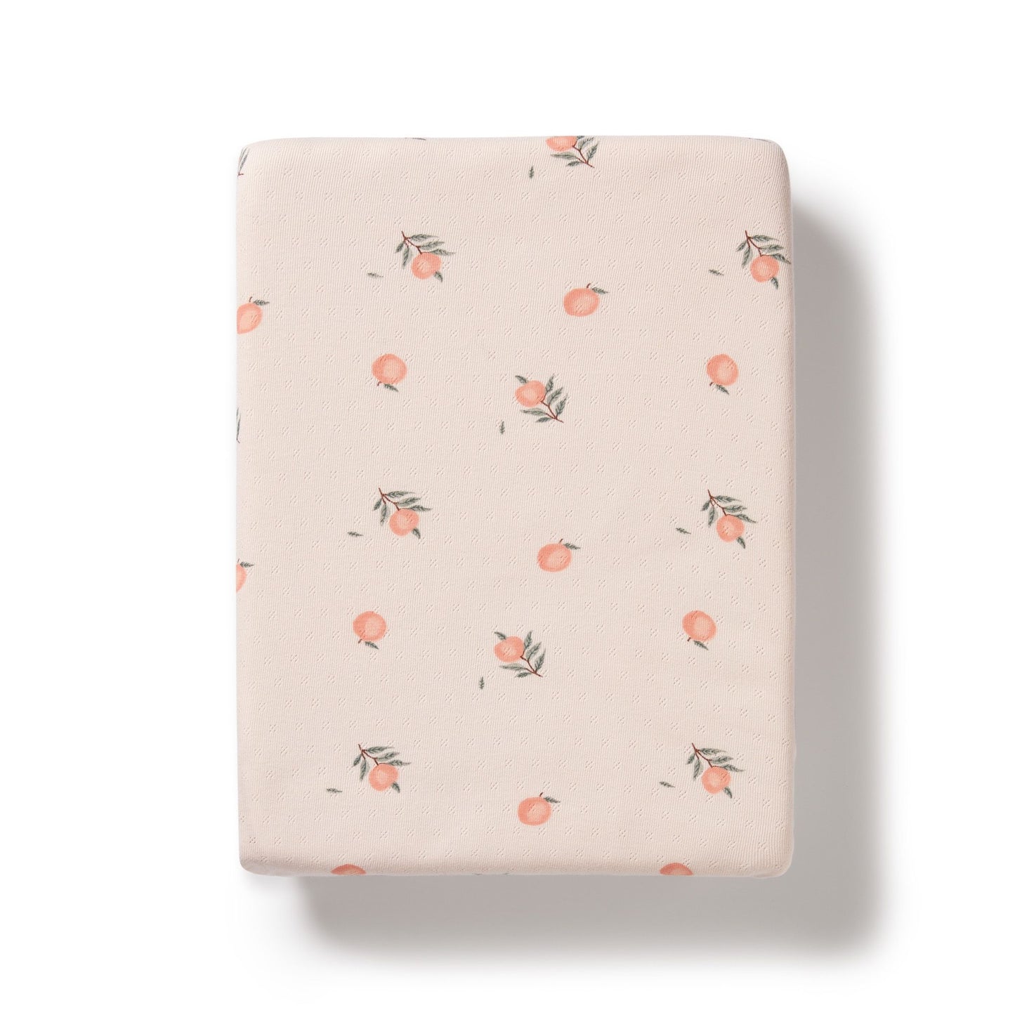 Peaches Organic Pointelle Sheet