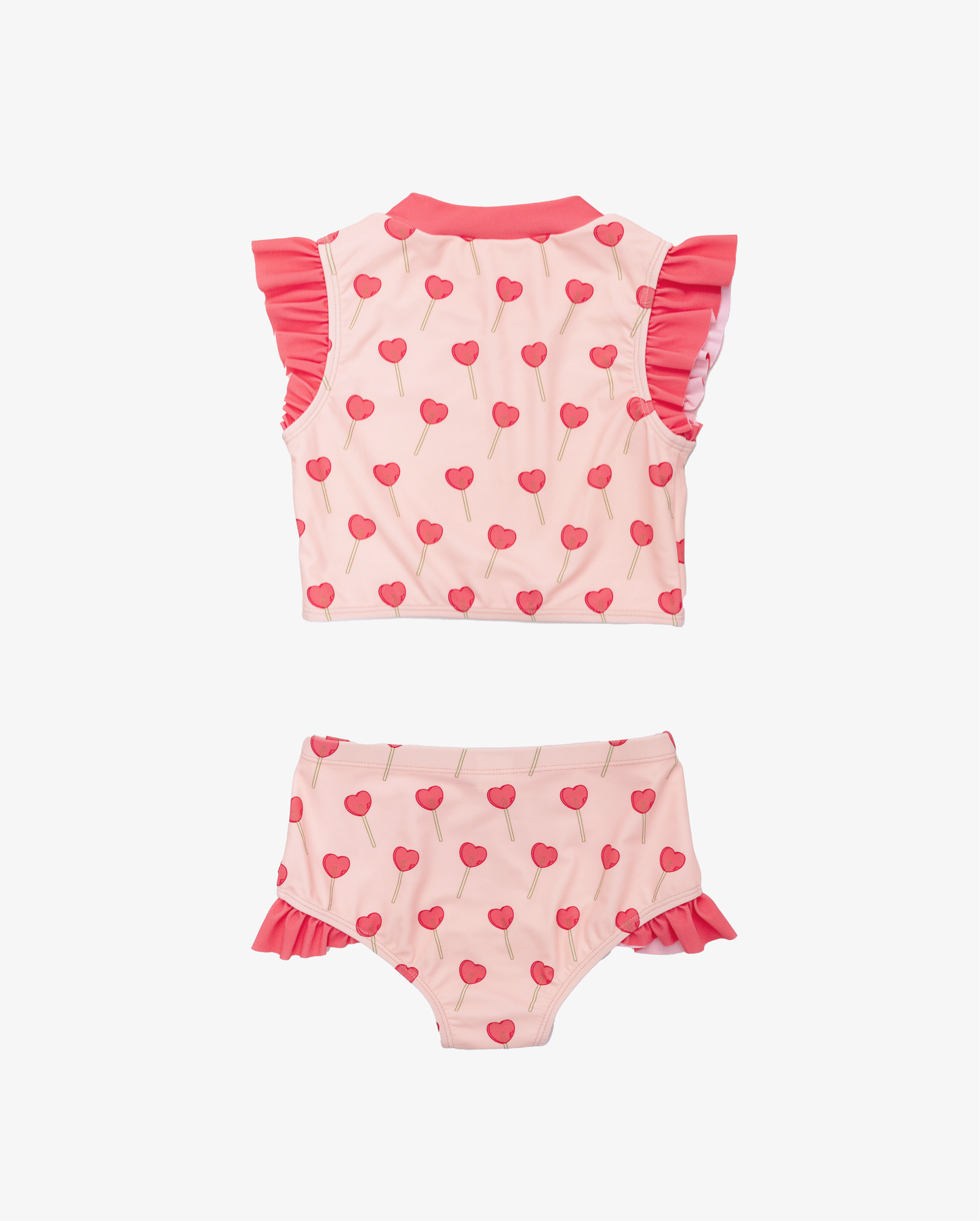 Lollipop Crop Bikini Set