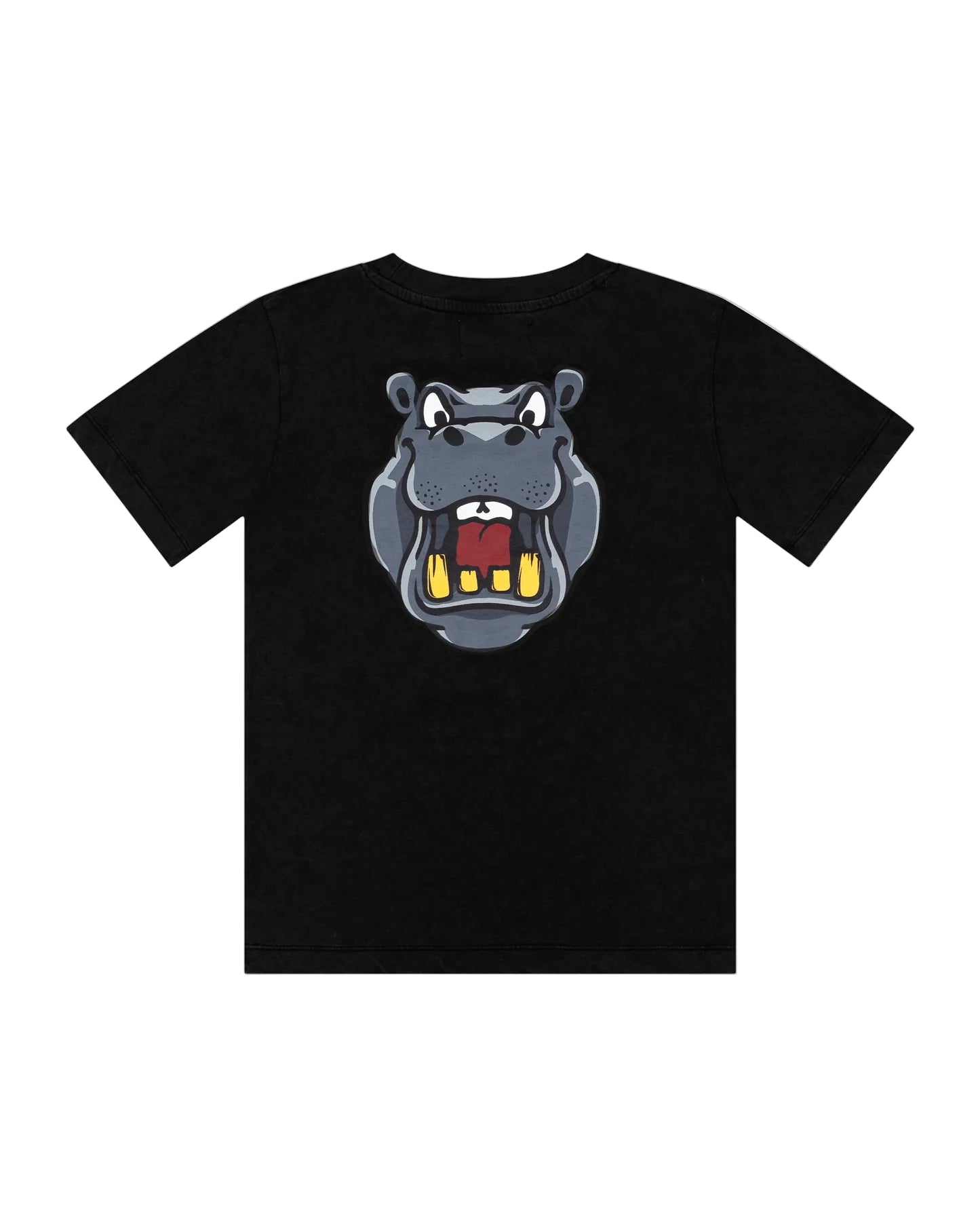 Black Wash Hippo Tee