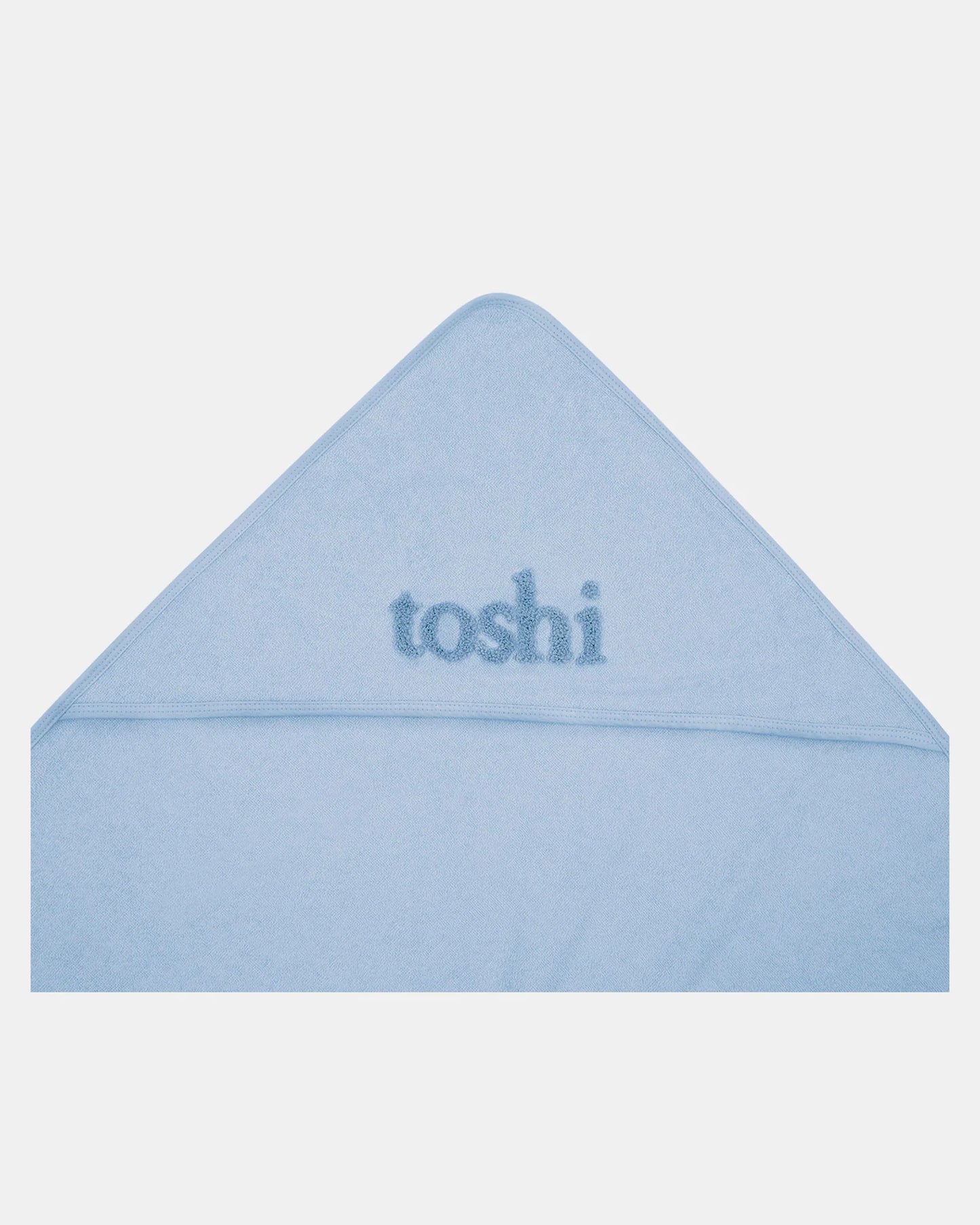 Hooded Baby Bath Towel Yummy - Bluebell