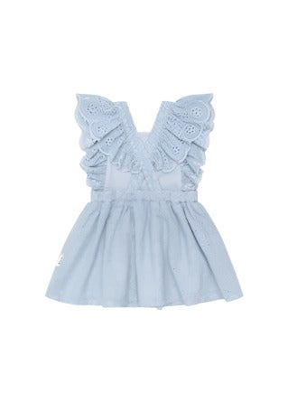 Broderie Ruffle Dress