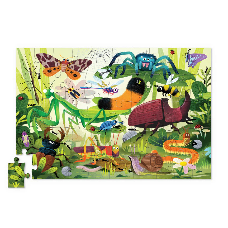 Holographic Puzzle (50pc) - Backyard Bugs