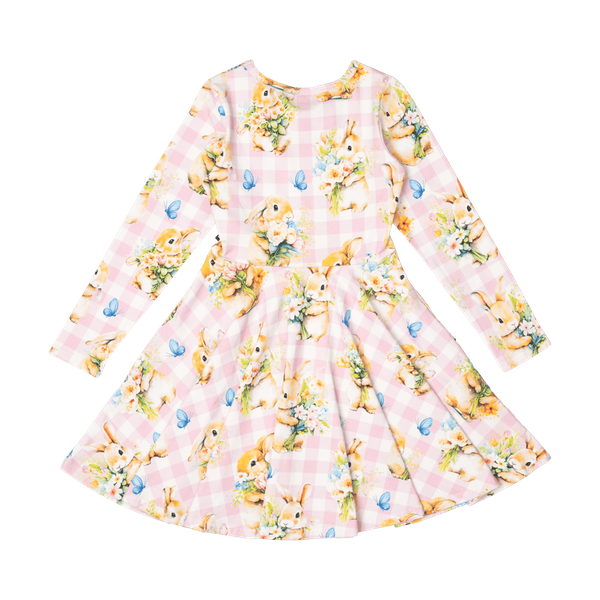 Bunny Bouquet Waisted Dress