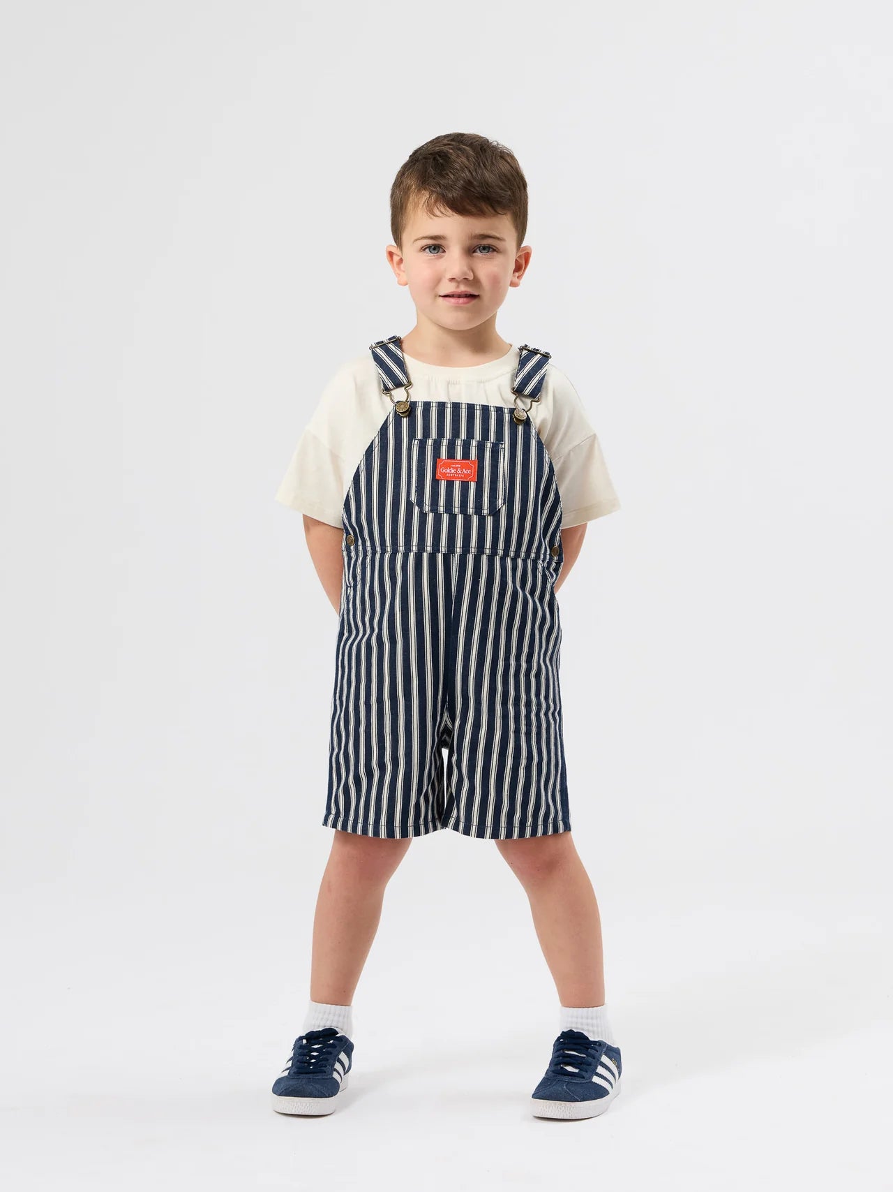 Railroad Stripe Burton Overalls
