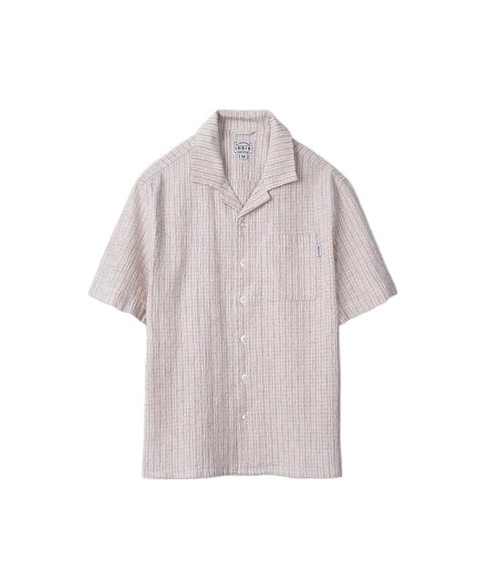 The Caleta S/S Shirt - Buckwheat/Cream