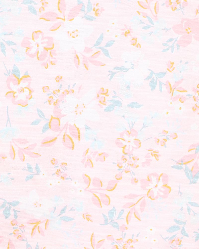 Candy Blossom Print Frill Romper