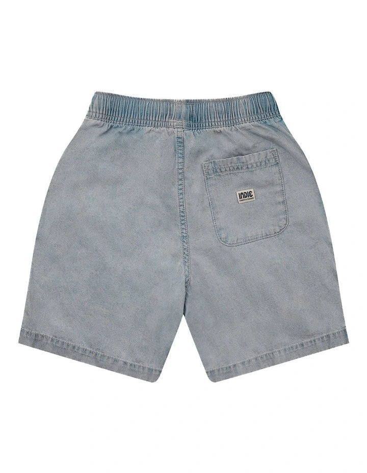The Marley Comfort Short - Chambray