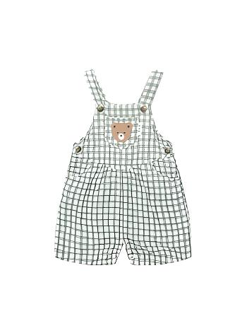 Huxbear Check Short Overall