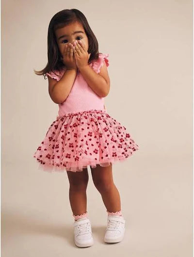 Cherry Pie Rib Tulle Dress