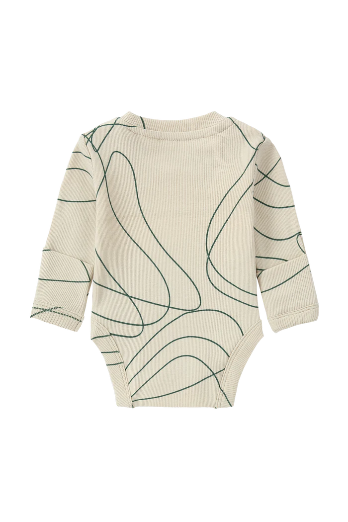 Classic Suit L/S - Ripple/Pine