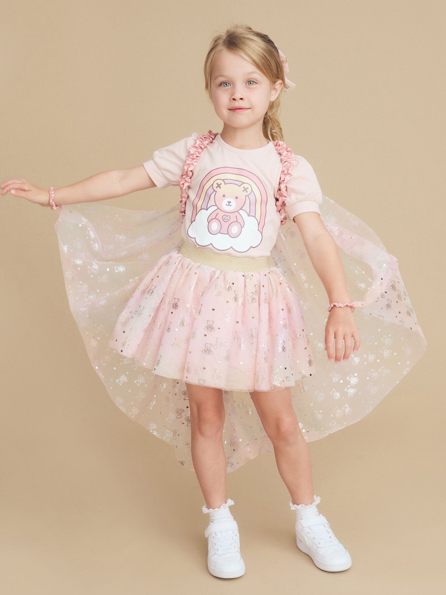 Cloud Bear Tulle Wings