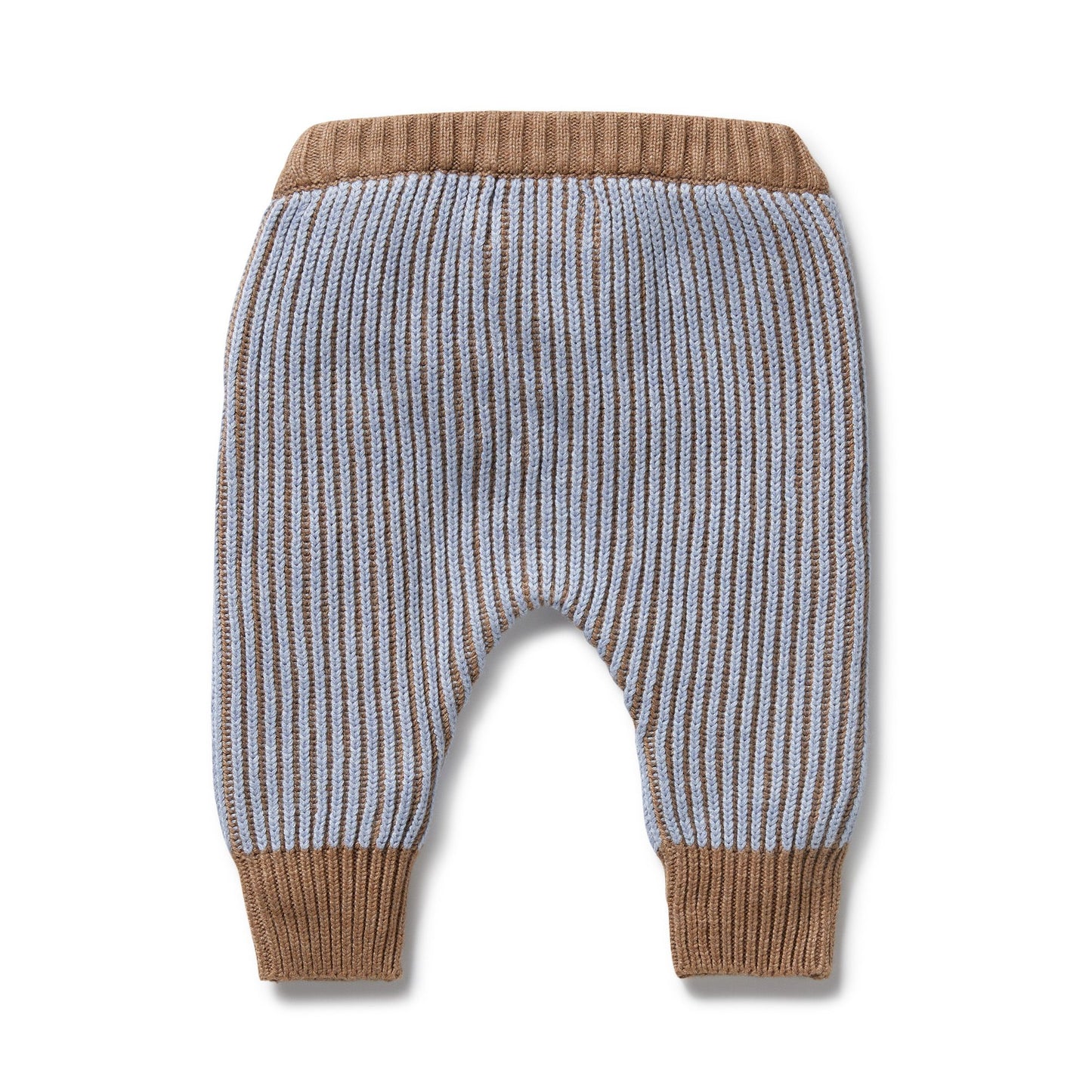 Coco Blue Speckle Organic Knitted Legging