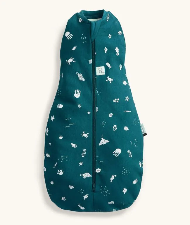 Cocoon Swaddle Bag - Ocean (0.2 TOG)