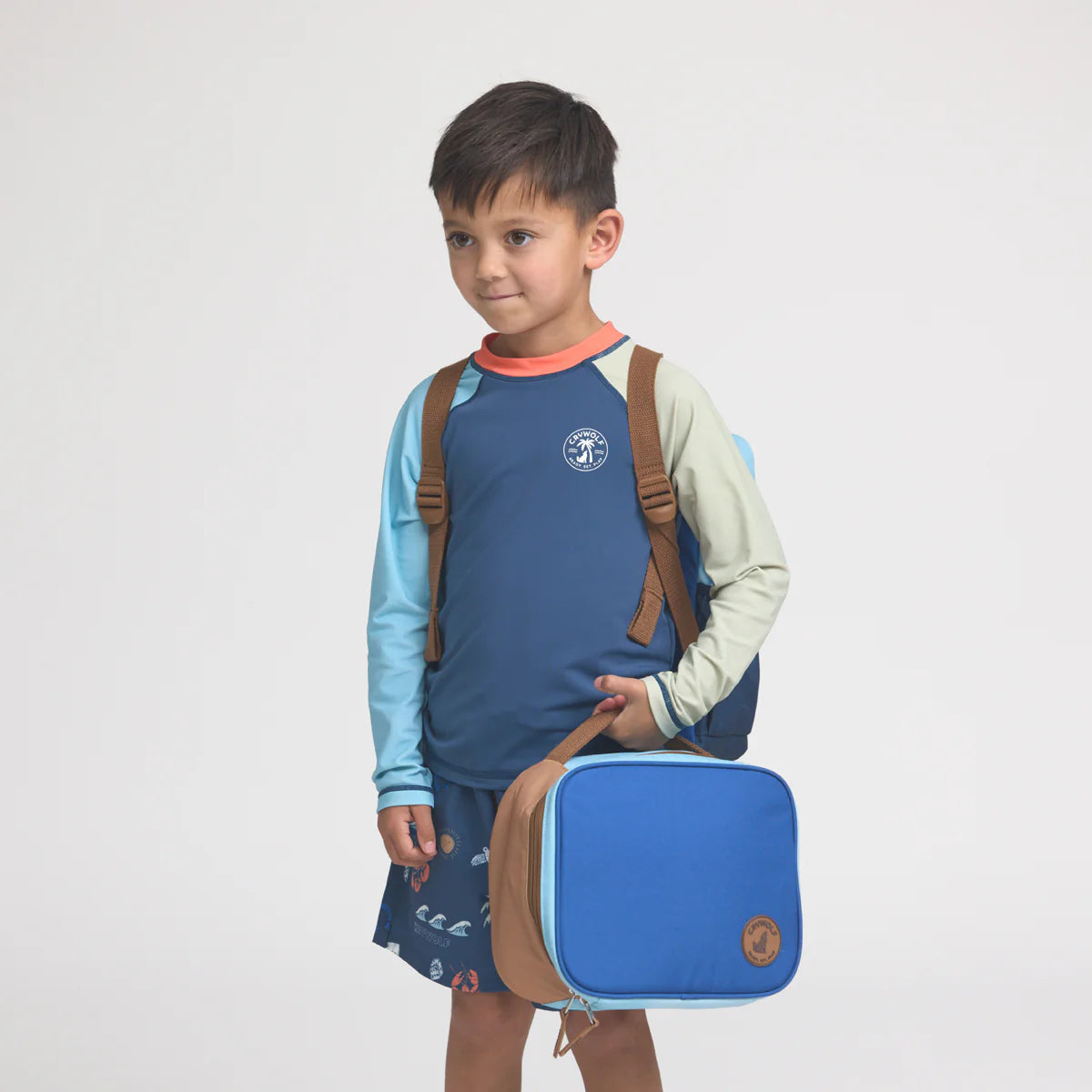 Everyday Lunch Bag - Deep Sea Colourblock