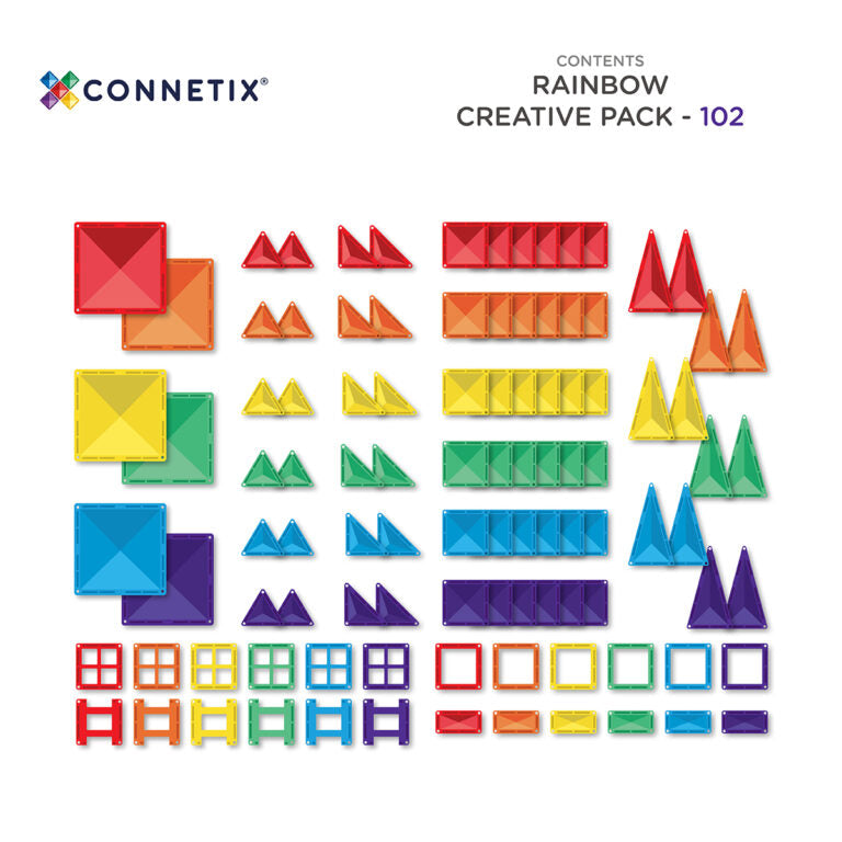 Rainbow Creative Pack (102pc)