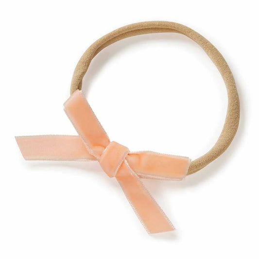Velvet Bow - Coral
