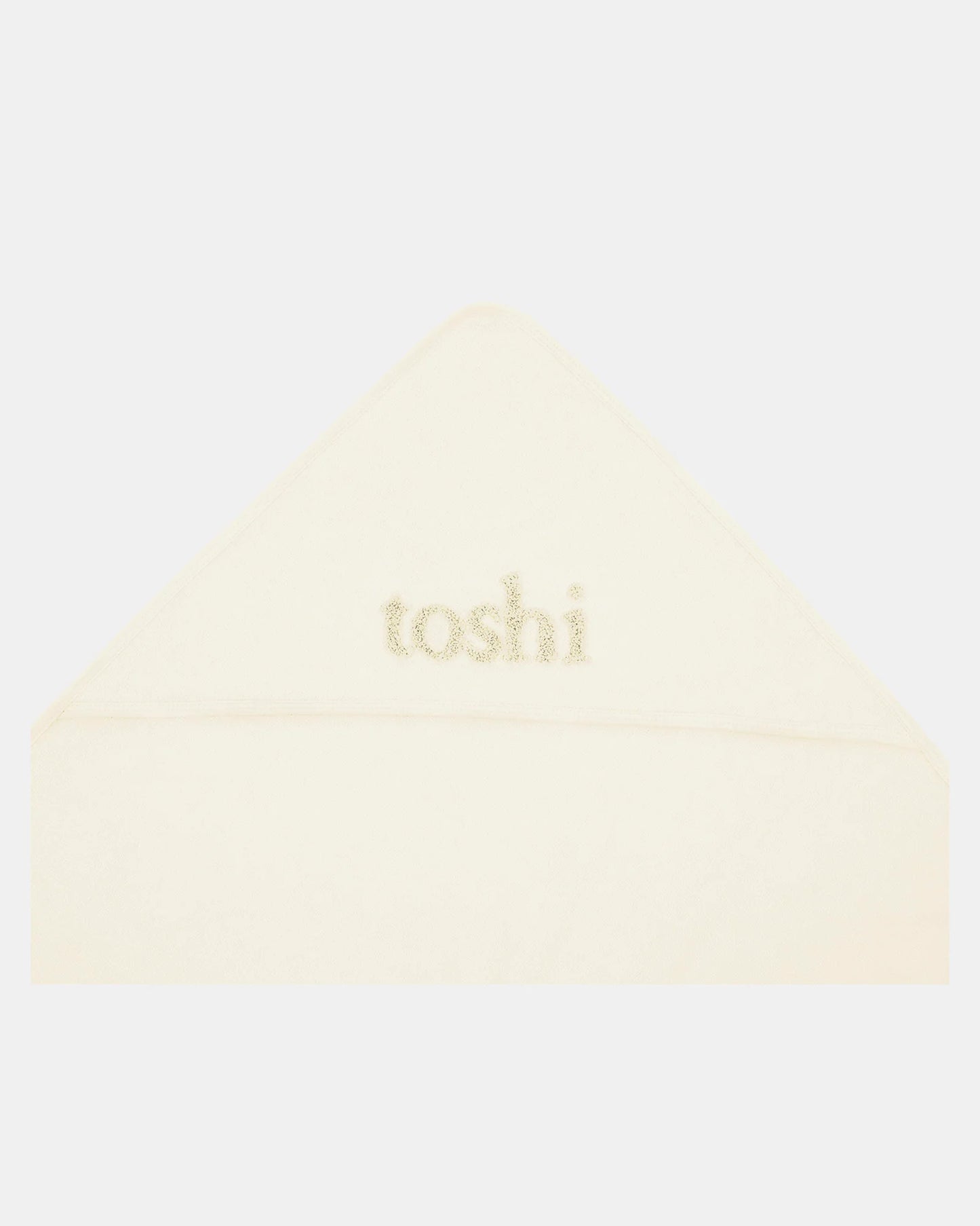 Hooded Baby Bath Towel Yummy - Cream