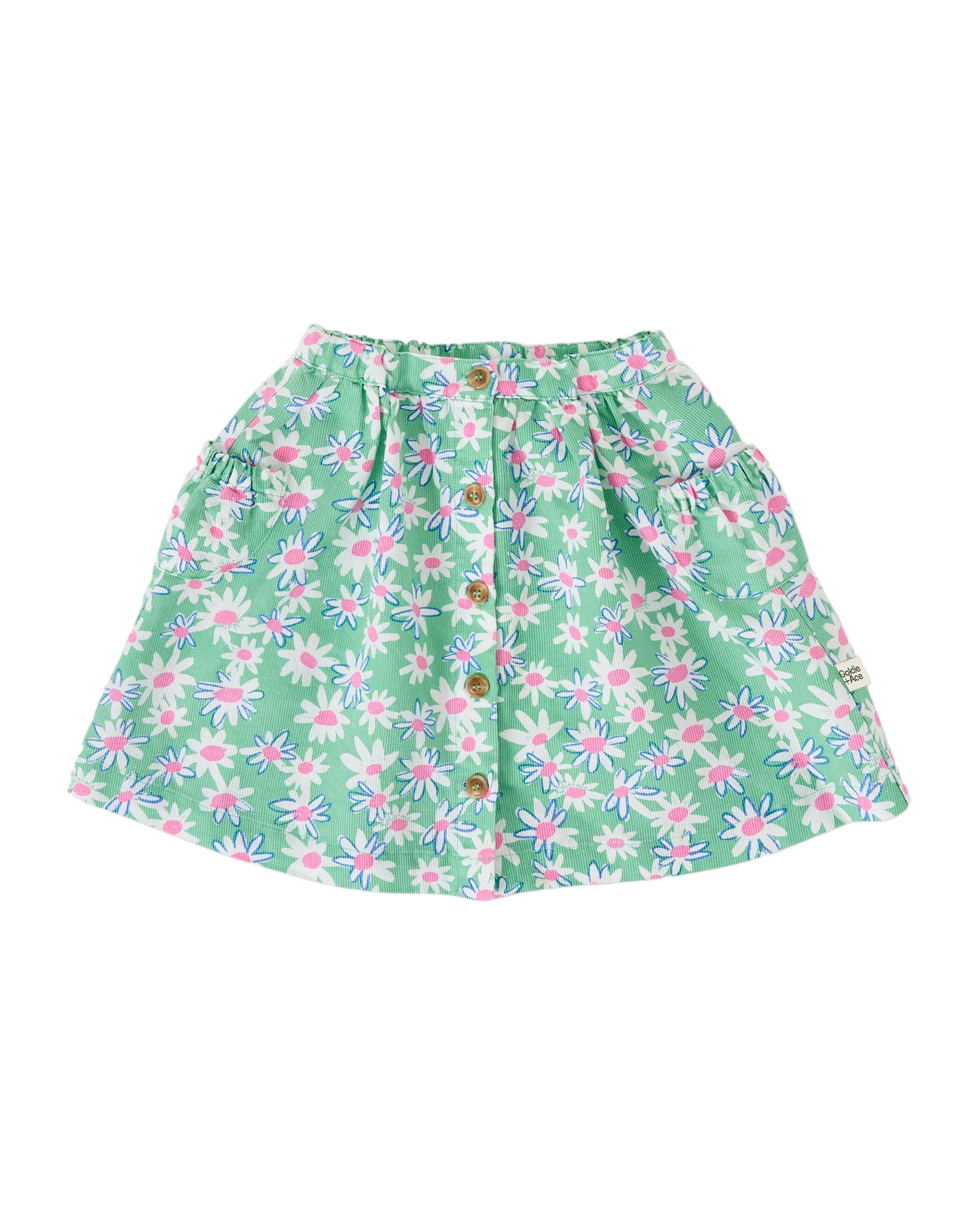 Daisy Patch Presley Pocket Skirt
