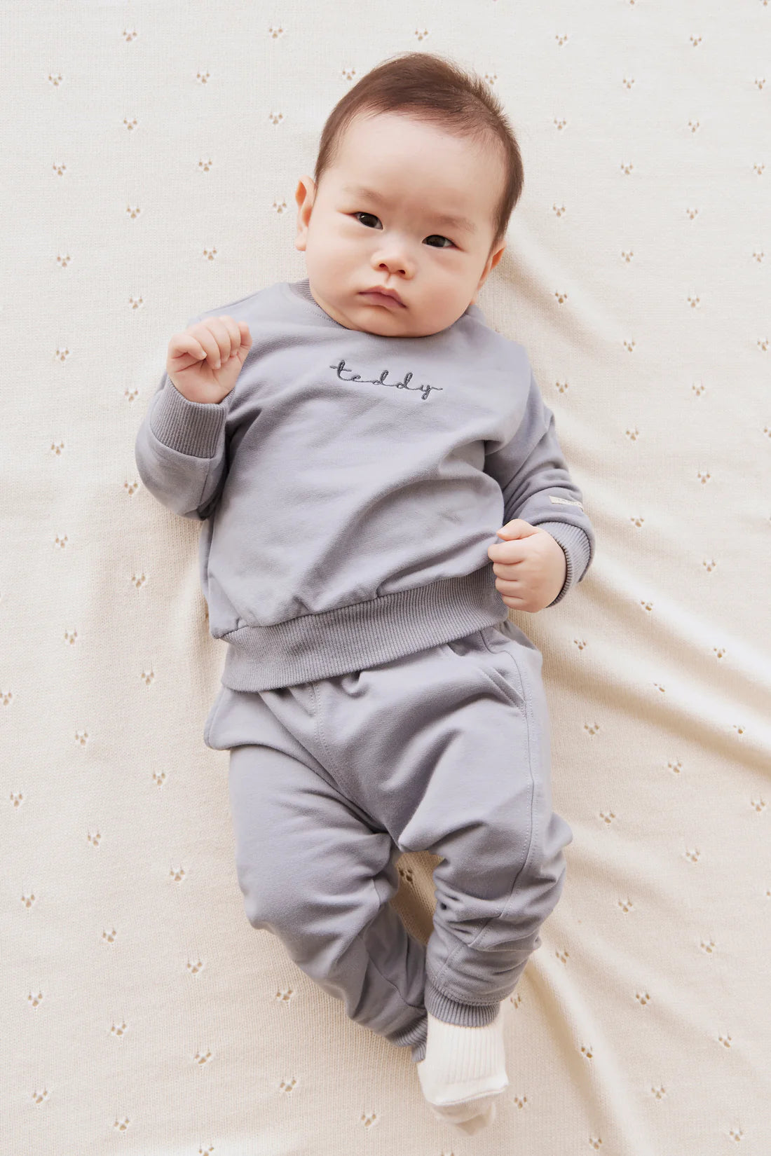 Organic Cotton Jalen Track Pant Dawn