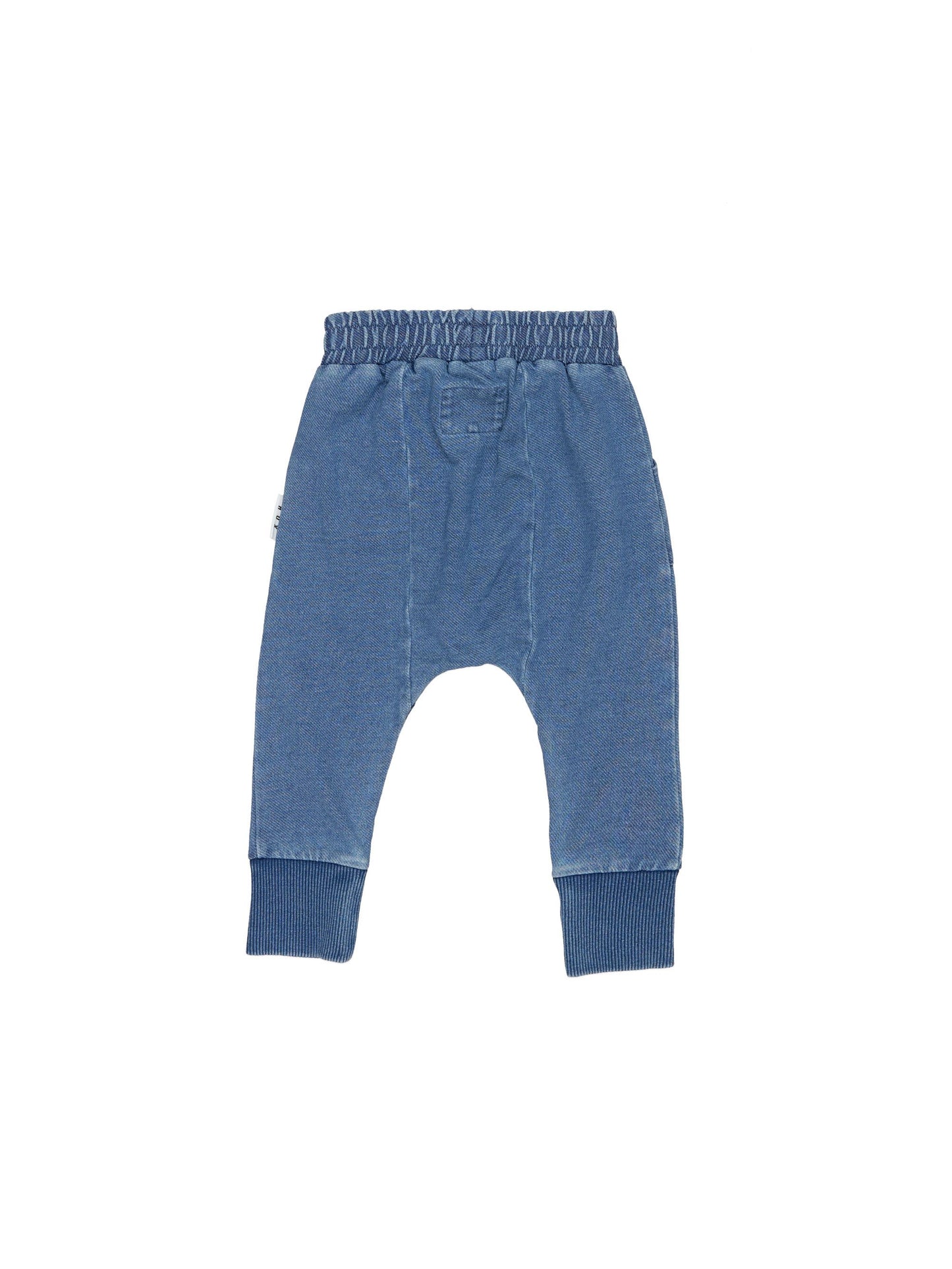 Huxbear Knit Denim Drop Crotch Pant