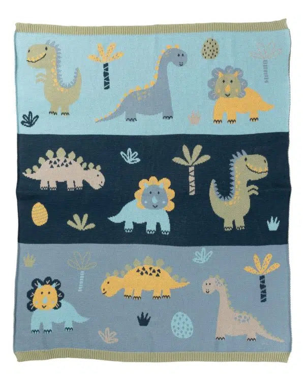 Derry Dino Baby Blanket