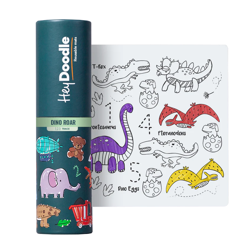 Reusable Mini Mat - Dino Roar
