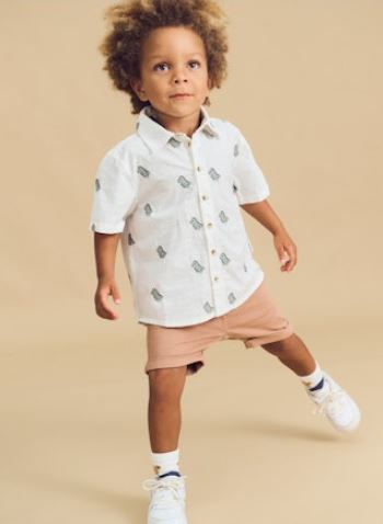 Dino Embroidered Shirt
