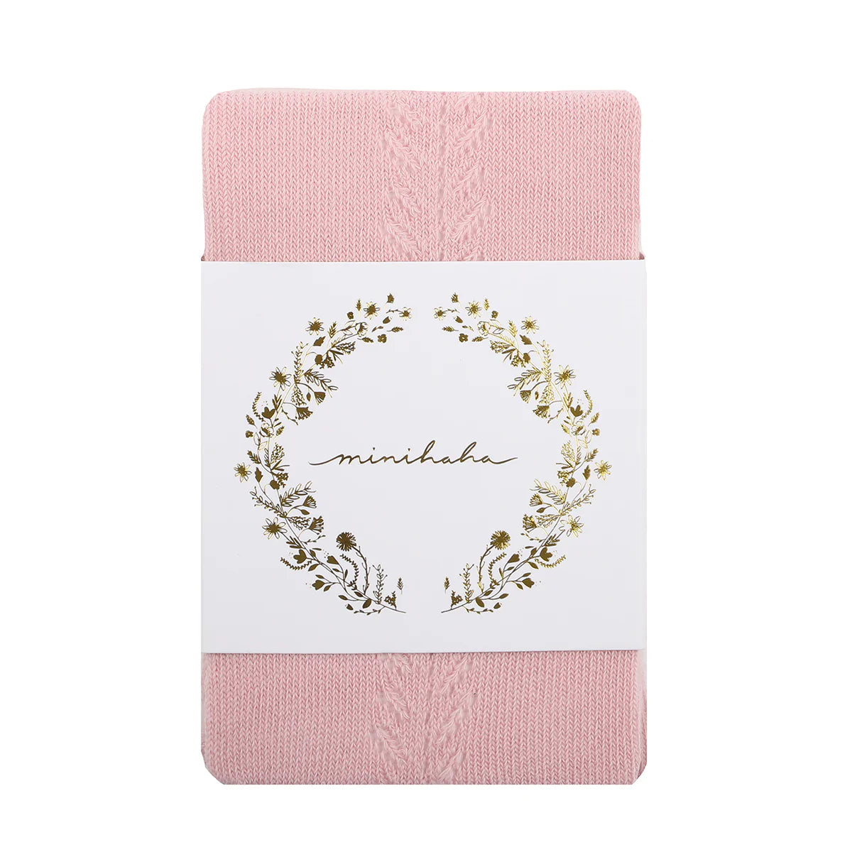 Open Work Tights -Dusky Pink