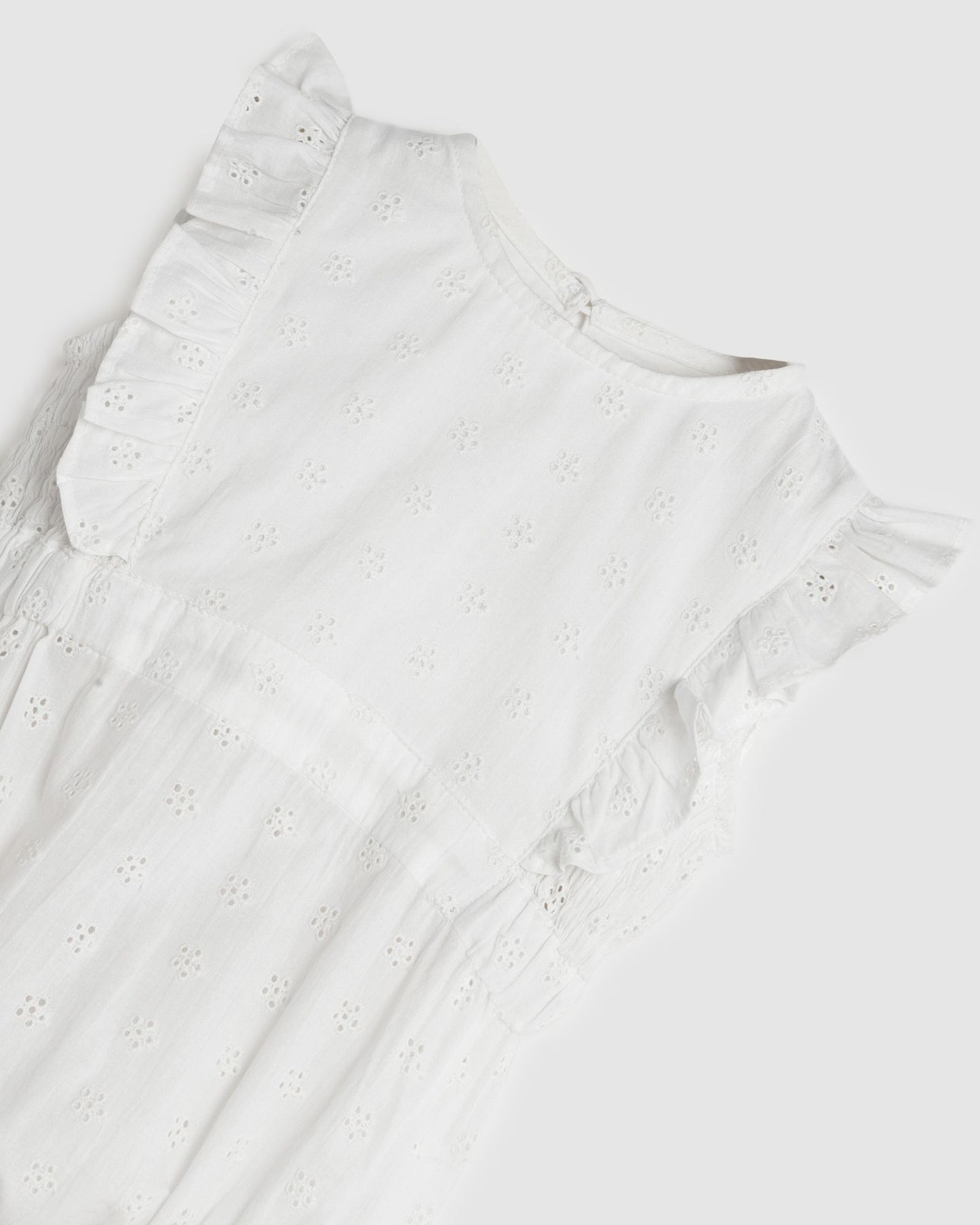 Ellie Playsuit - Natural Lace