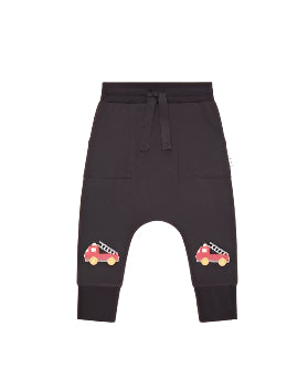 Fire Truck Drop Crotch Pant