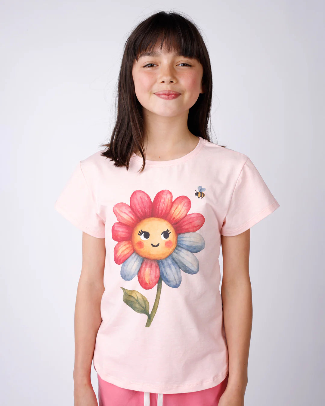 Minti Flower and Bee Tee
