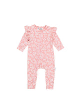 Load image into Gallery viewer, Peek A Boo Bunny Frill Romper
