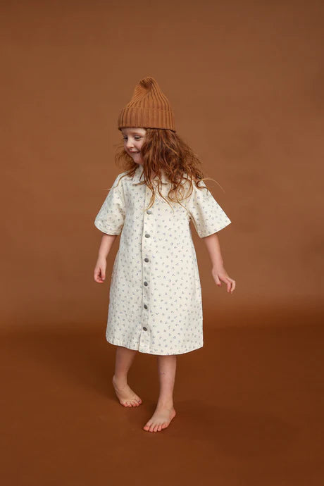 Collar Dress - Garden