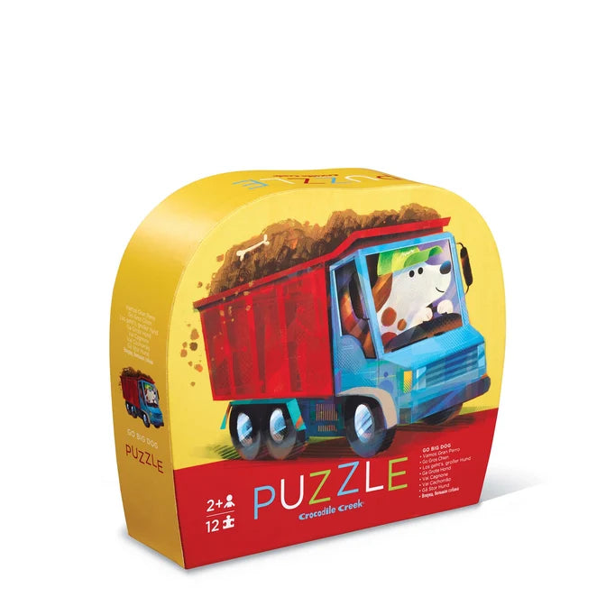 Mini Puzzle - Go Big Dog (12pc)