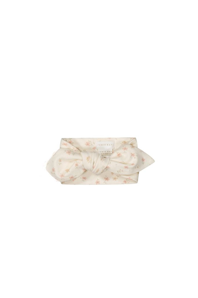 Organic Cotton Headband - Goldie Egret