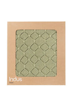 Load image into Gallery viewer, Vintage Knit Blanket -  Green
